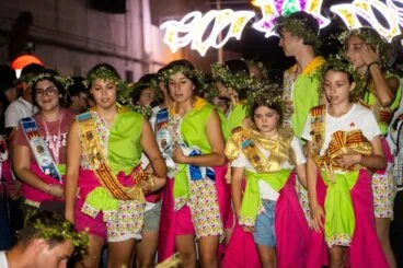 Cargos festeros en la Nit dels Focs – Fogueres Xàbia 2026