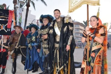 Bando cristiano en la defensa de su territorio | Foto A.M. – Junta de Moros i Cristians Xàbia