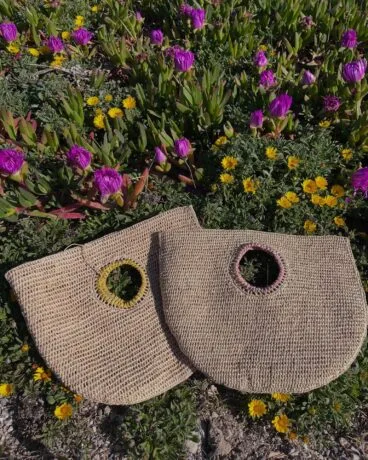 Bolsos de rafia y capazos artesanales