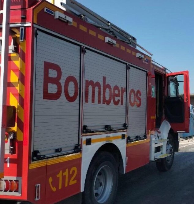 Imagen: Camión de bomberos en una intervención