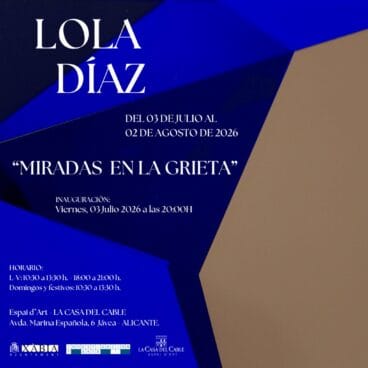 Cartel de la exposición «Miradas en la grieta»