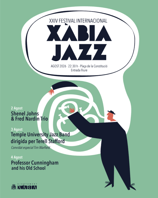 Imagen: Cartel Xàbia Jazz 2026