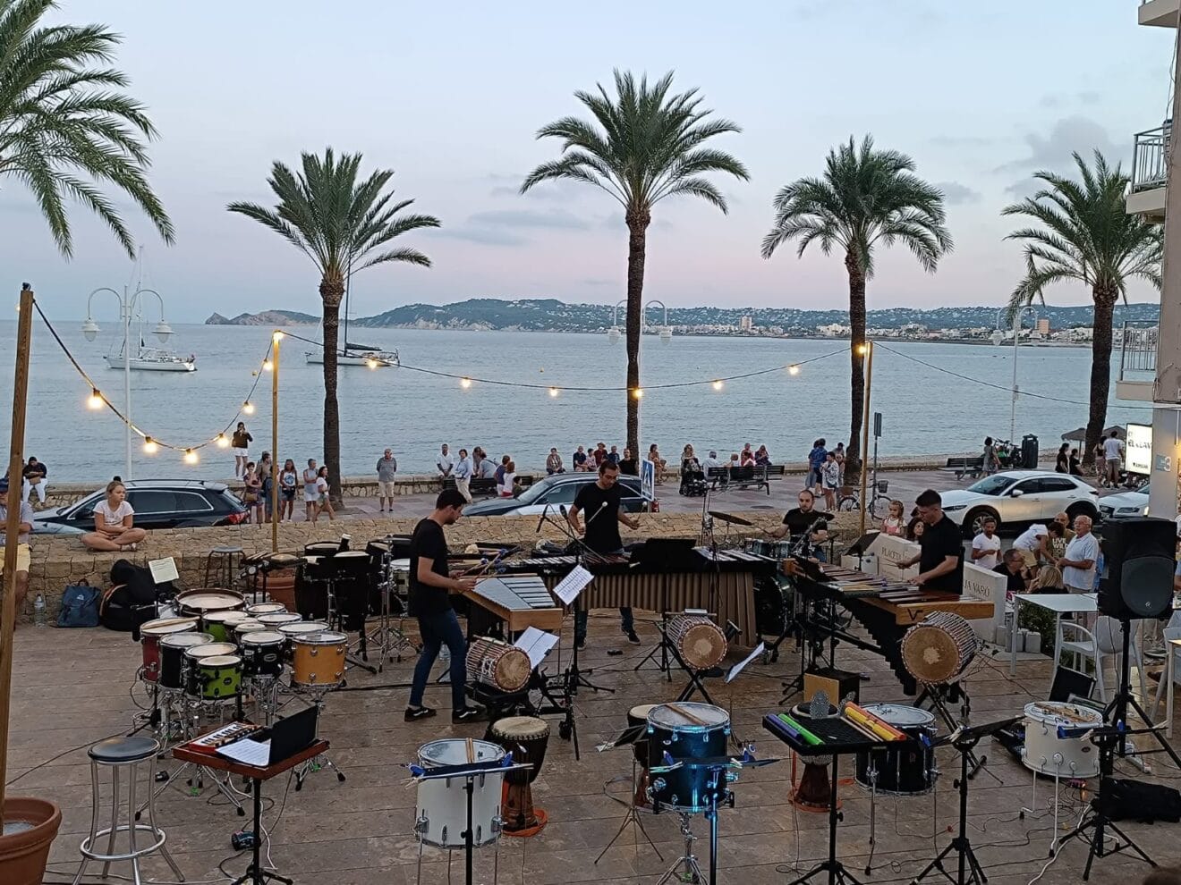 Concierto en el Port de Xàbia en 2023