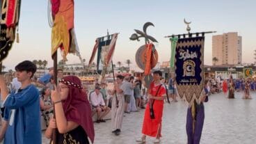Desfile informal de Moros i Cristians en el Arenal de Xàbia 2026 (25)