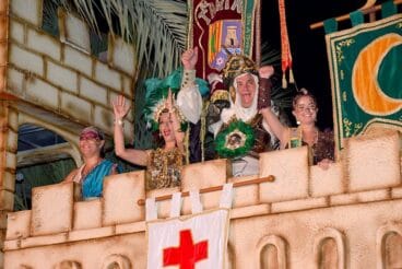 El bando moro toma el poder del castillo | Foto A.M.- Junta de Moros i Cristians