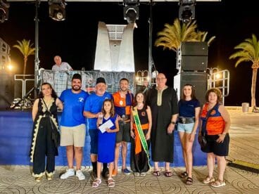 Filà Baharis con el segundo premio