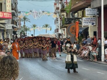 Filà Infantil y estandarte de Touaregs