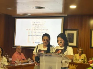 Homenaje y entrega de la Medalla de Oro de la Vila de Xàbia a Gerson Andrés Rincón (8)