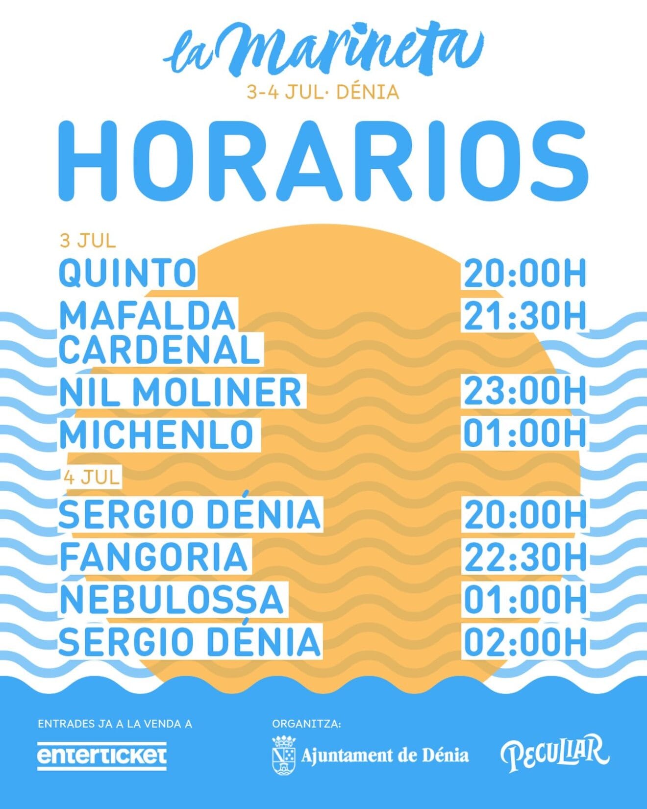 Horarios La Marineta