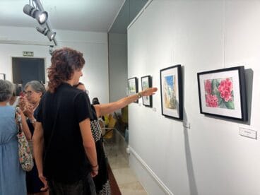 Inauguración de la exposición de acuarelas de María Rosa Torres (10)
