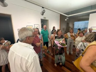 Inauguración de la exposición de acuarelas de María Rosa Torres (3)