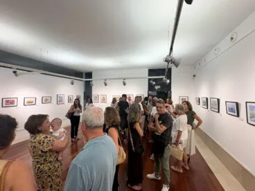 Inauguración de la exposición de acuarelas de María Rosa Torres (4)
