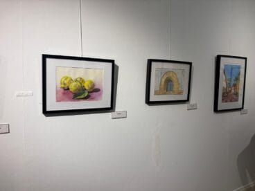 Inauguración de la exposición de acuarelas de María Rosa Torres (7)