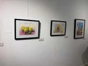 Inauguración de la exposición de acuarelas de María Rosa Torres (7)