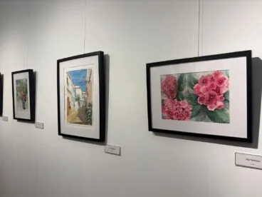 Inauguración de la exposición de acuarelas de María Rosa Torres (8)