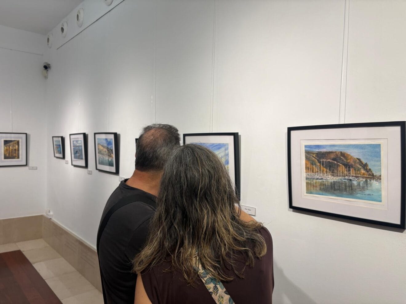 Inauguración de la exposición de acuarelas de María Rosa Torres (9)