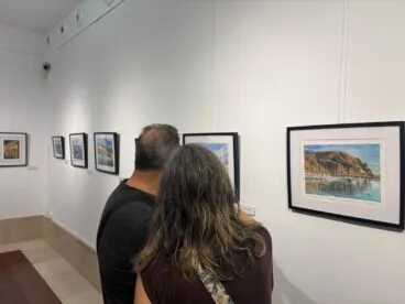 Inauguración de la exposición de acuarelas de María Rosa Torres (9)