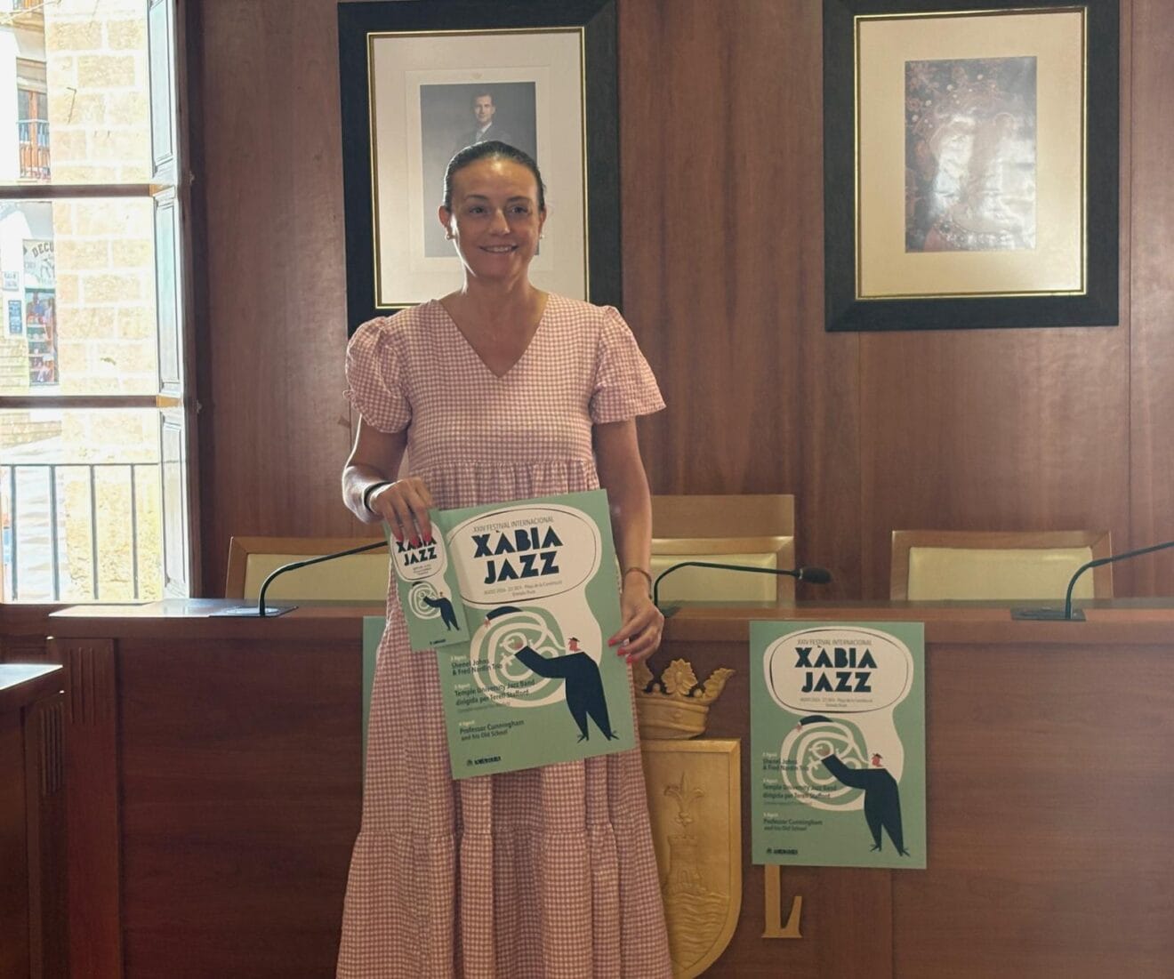 La concejala de Cultura Mavi Pérez presenta Xàbia Jazz 2026
