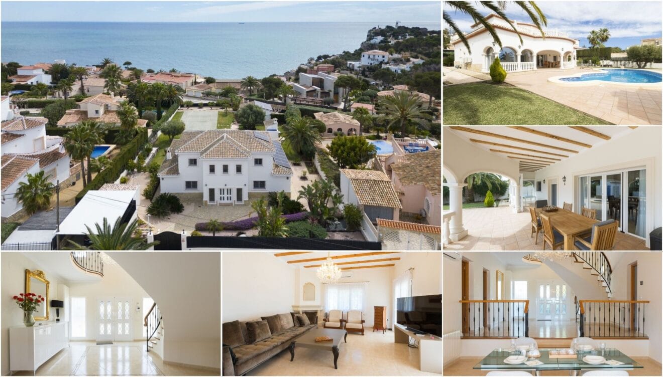 La villa de Xàbia que lo tiene todo vistas al mar, piscina y energía solar