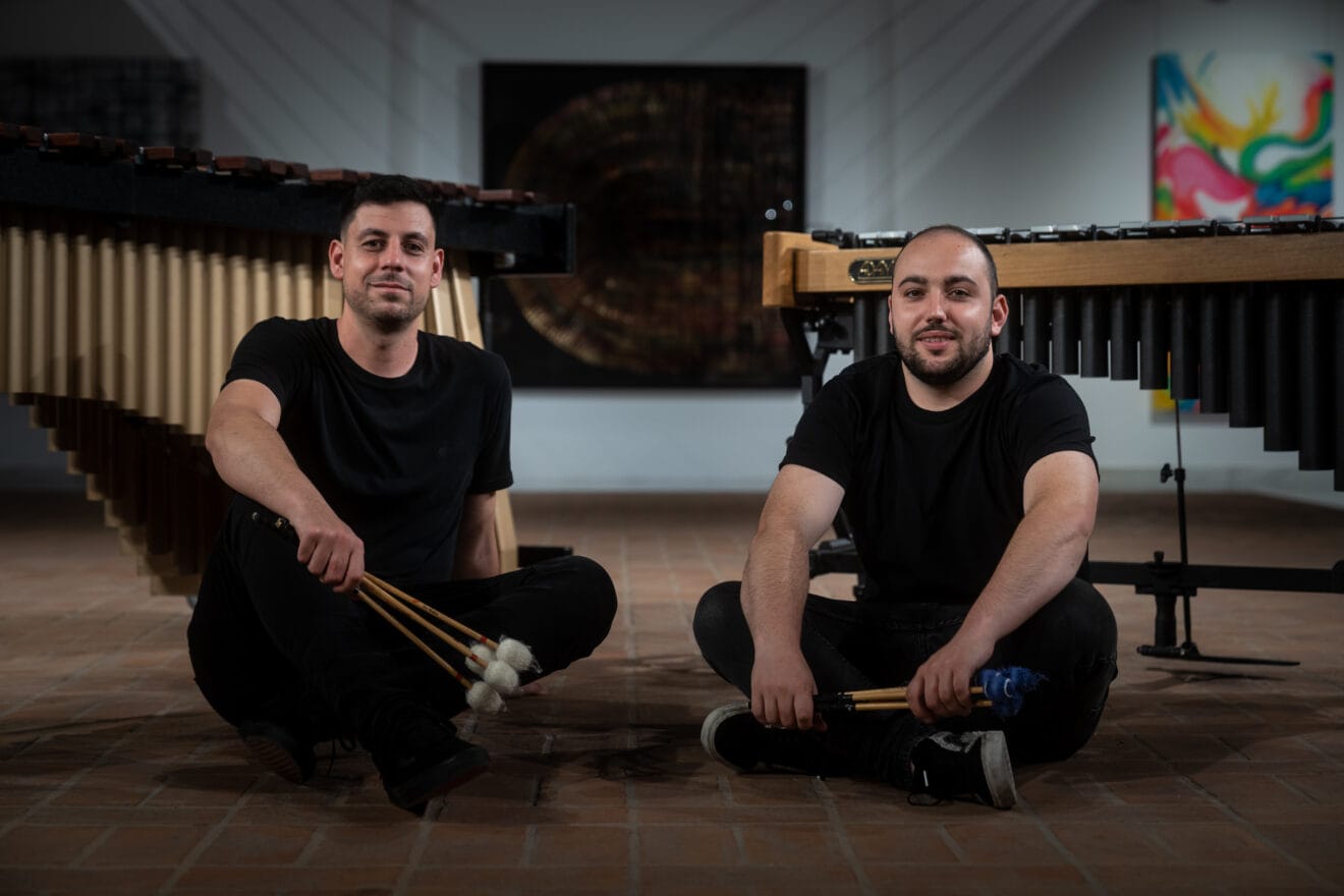 Los creadores de Connecta Percussió