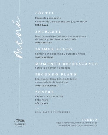 Montesanco Carta Wine & Dine
