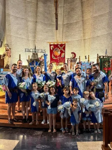 Ofrenda de les filaes de Moros i Cristians a Sant Jaume 2026 (23)