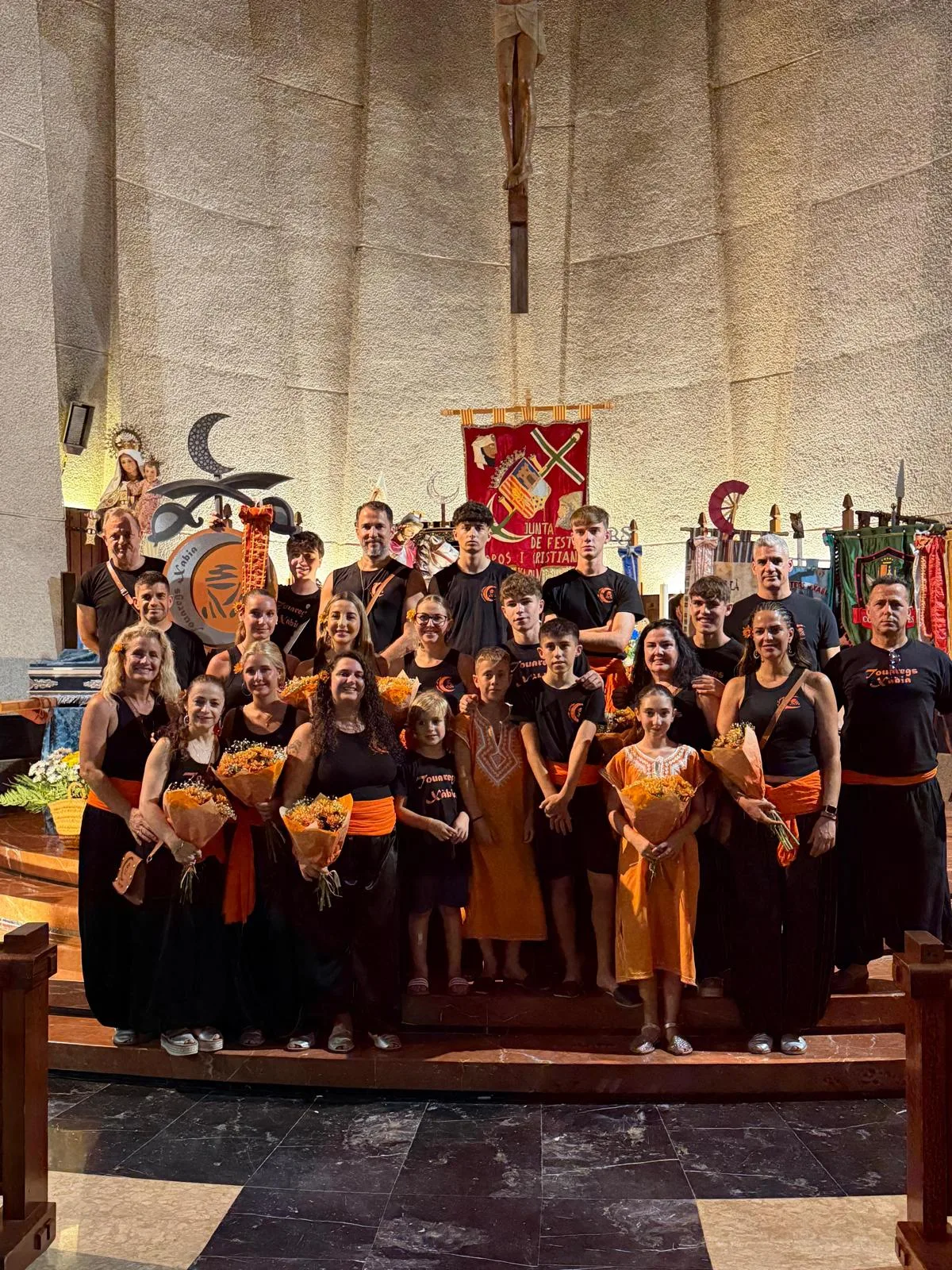 Ofrenda de les filaes de Moros i Cristians a Sant Jaume 2026 (24)