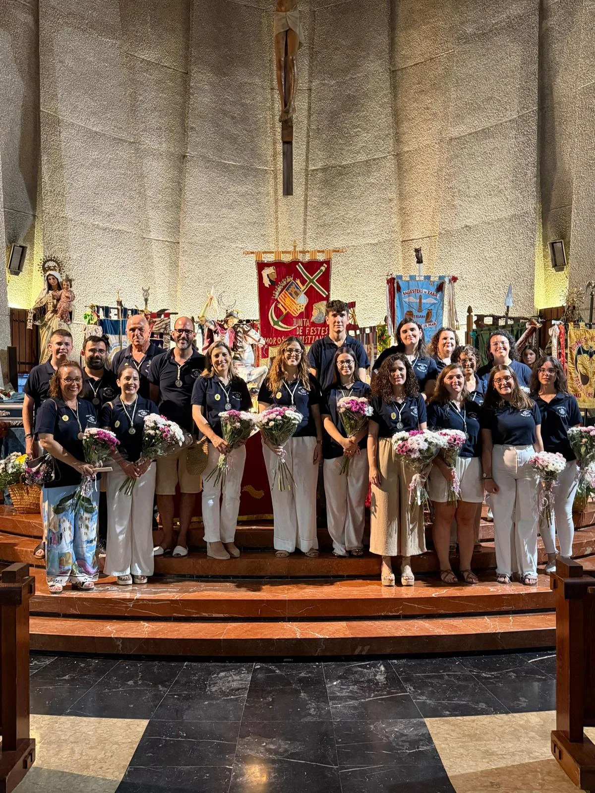 Ofrenda de les filaes de Moros i Cristians a Sant Jaume 2026 (29)