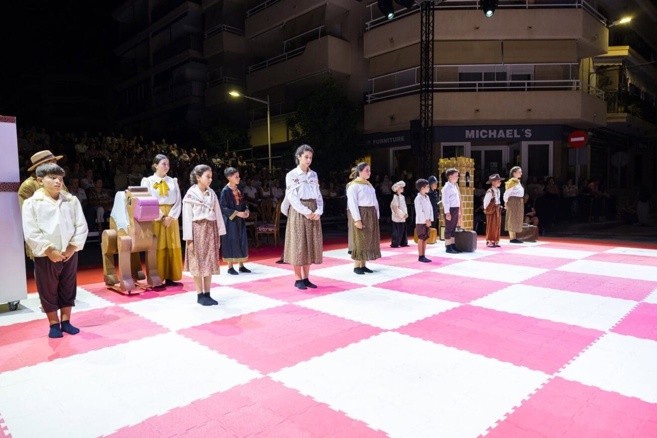 Participantes en el Ajedrez Viviente