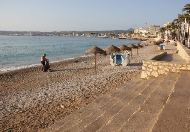 Imagen: Playa de la Grava de Xàbia