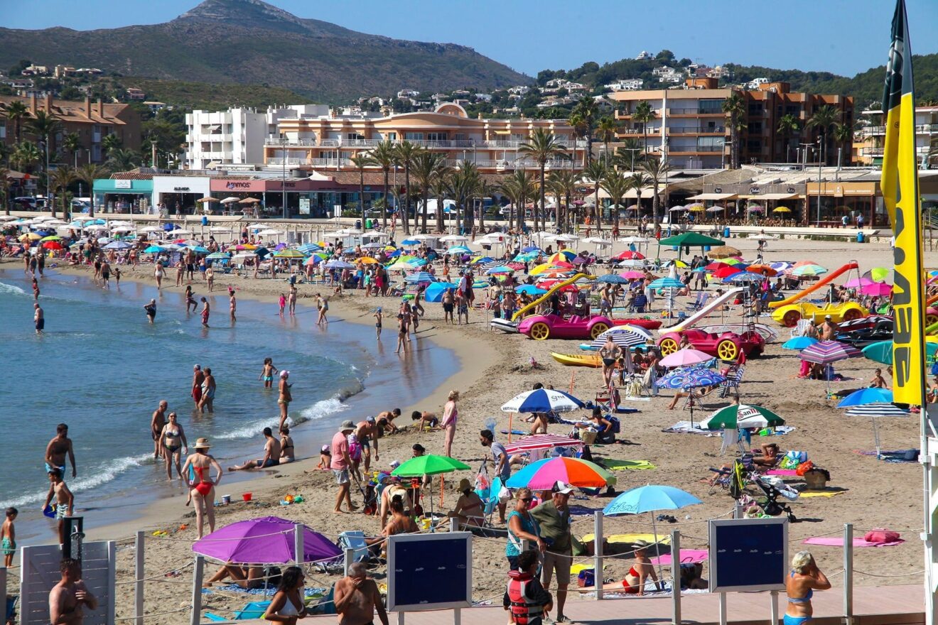 Playa del Arenal de Xàbia | Foto de archivo