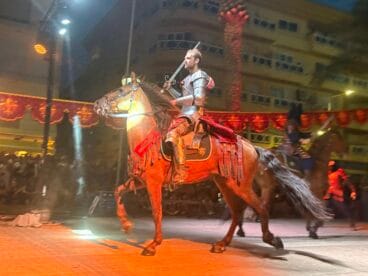 Recreación histórica de la Reconquista en las fiestas de Moros i Cristians de Xàbia (10)