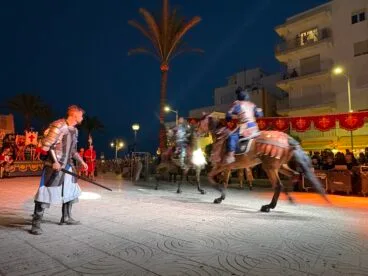 Recreación histórica de la Reconquista en las fiestas de Moros i Cristians de Xàbia (11)