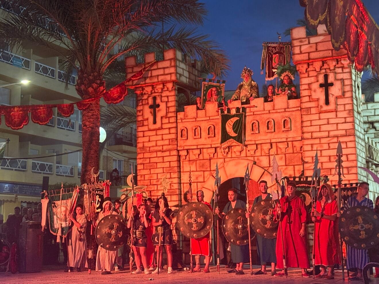Recreación histórica de la Reconquista en las fiestas de Moros i Cristians de Xàbia (13)