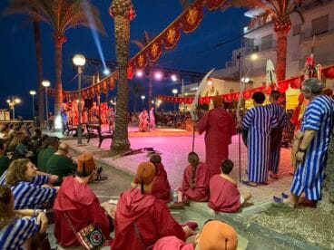 Recreación histórica de la Reconquista en las fiestas de Moros i Cristians de Xàbia (14)