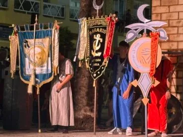 Recreación histórica de la Reconquista en las fiestas de Moros i Cristians de Xàbia (18)