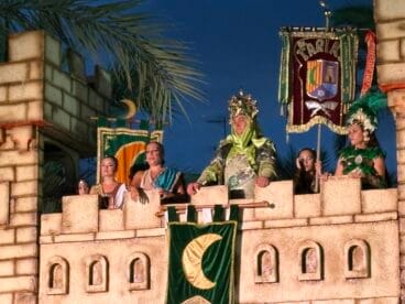 Recreación histórica de la Reconquista en las fiestas de Moros i Cristians de Xàbia (20)