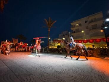 Recreación histórica de la Reconquista en las fiestas de Moros i Cristians de Xàbia (23)