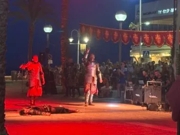 Recreación histórica de la Reconquista en las fiestas de Moros i Cristians de Xàbia (26)