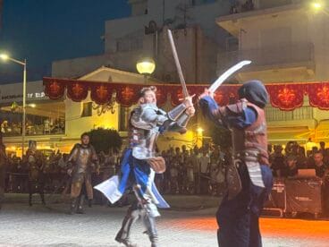 Recreación histórica de la Reconquista en las fiestas de Moros i Cristians de Xàbia (4)