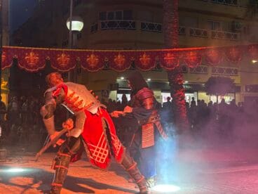 Recreación histórica de la Reconquista en las fiestas de Moros i Cristians de Xàbia (5)