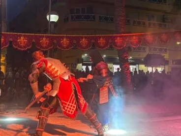 Recreación histórica de la Reconquista en las fiestas de Moros i Cristians de Xàbia (5)