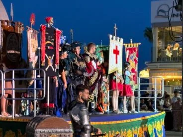 Recreación histórica de la Reconquista en las fiestas de Moros i Cristians de Xàbia (6)