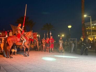 Recreación histórica de la Reconquista en las fiestas de Moros i Cristians de Xàbia (8)