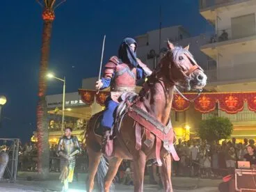 Recreación histórica de la Reconquista en las fiestas de Moros i Cristians de Xàbia (9)