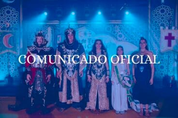 Representantes de la Junta de Festes de Moros i Cristians de Xàbia