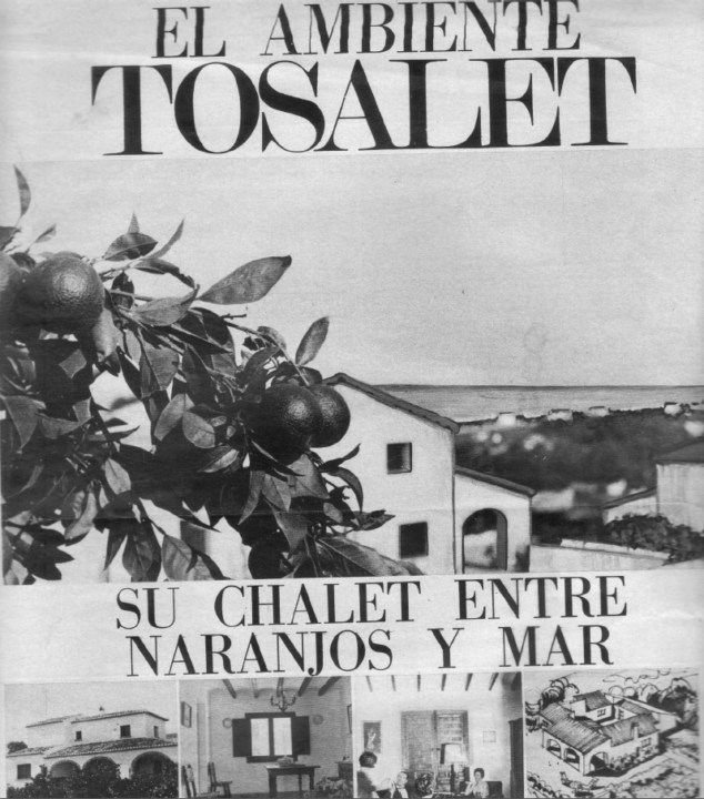 Imagen: Anuncio de la urbanización del Tossalet | Archivo particular