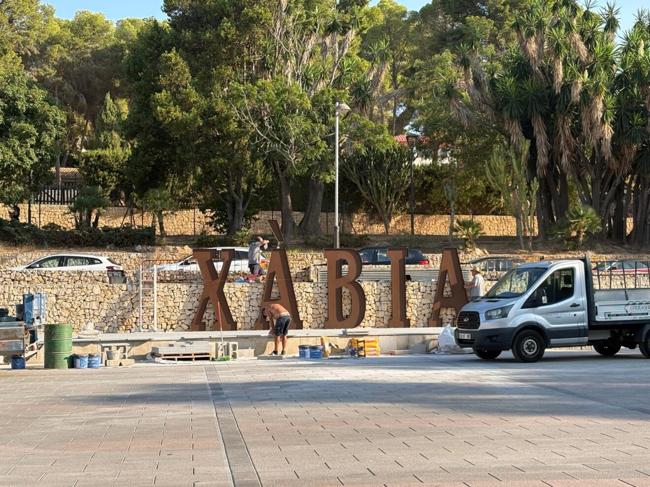 Mejora de seguridad y estética en un espacio de la Plaza de la Constitución de Xàbia