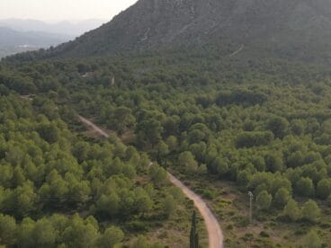 Vigilancia del Parque Natural del Montgó desde el aire