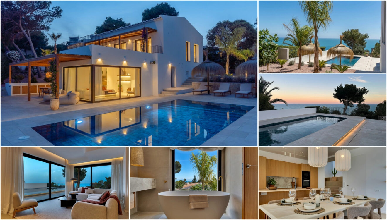 211 m² de terrazas y piscina salada una villa para disfrutar Xàbia